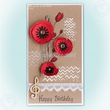 Picture of Poppy Multi die & Clearstamp