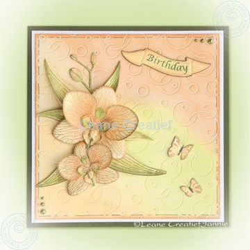 Afbeeldingen van Orchid Multi die & stamp