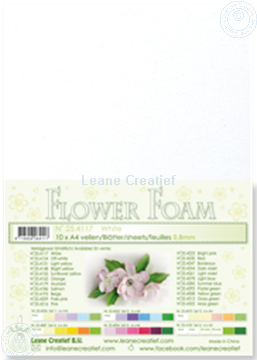 Picture of Flower foam A4 sheet white