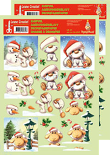Picture of Decoupagepaper Mylo & Friends® Christmas #13