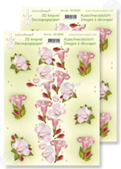 Afbeelding van LeCreaDesign® knipvellen bloemen