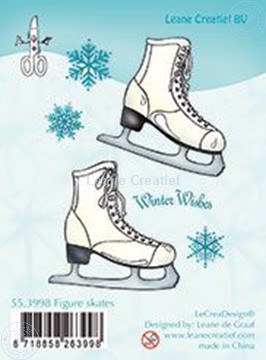 Bild von Clear stamp Figure skates