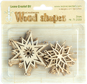 Picture of Woodshapes Stars