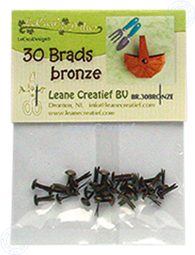 Afbeeldingen van 30 Brads bronze 5mm