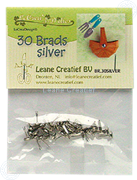 Picture of 30 Brads silver 5mm