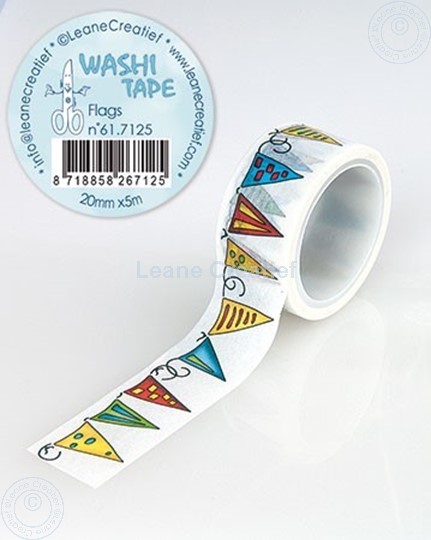Picture of Washi tape Flags, 20mm x 5m.