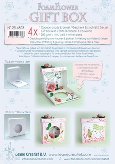 Afbeelding van Flower Foam Gift Box