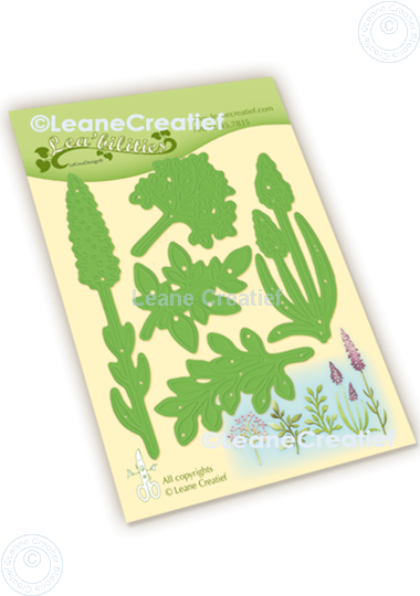Afbeelding van Lea’bilitie® Takjes, blaadjes & bloemen snij en embossing mal