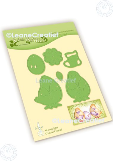 Afbeelding van Lea’bilitie® Verjaardag-Baby-Paas kuikens snij en embossing mal