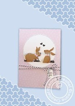 Afbeeldingen van clean & simple card bunnies