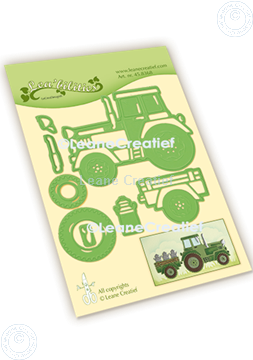 Picture of Lea’bilitie® Tractor cut and embossing die